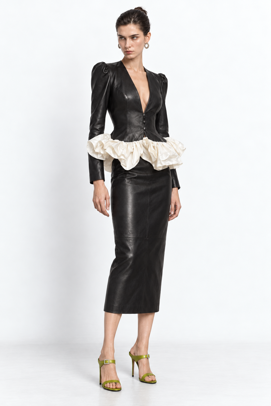 BIANCA LEATHER JACKET view 3