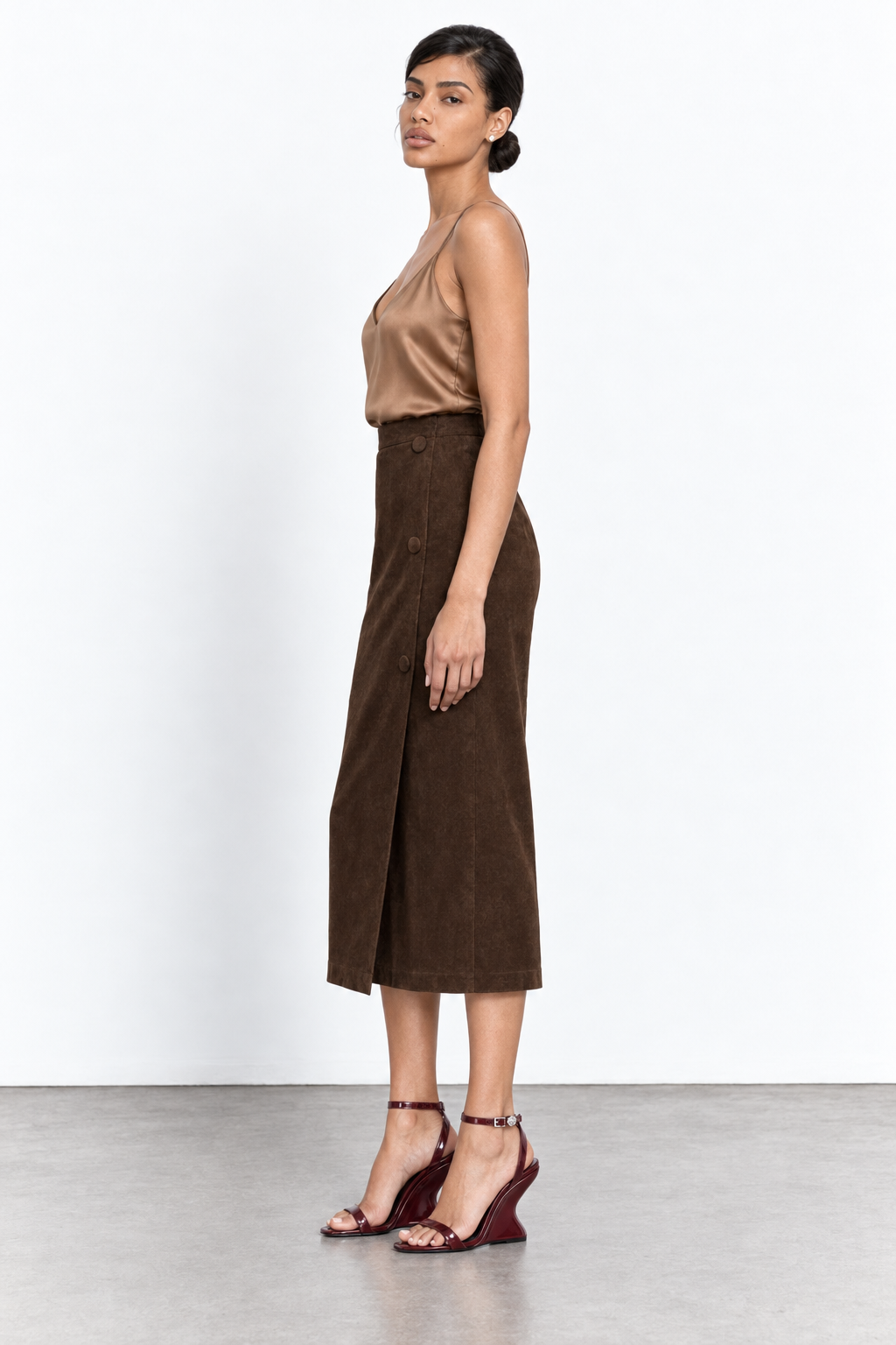 AMARA SUEDE SKIRT view 3