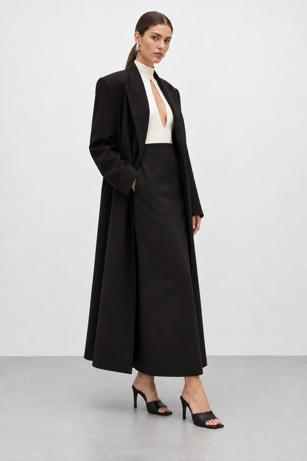 ROMY LONG BLAZER view 3