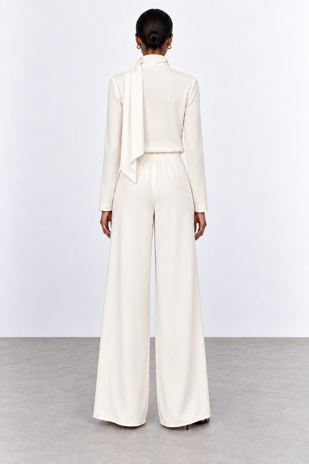 LAYLA SILK TROUSERS view 4