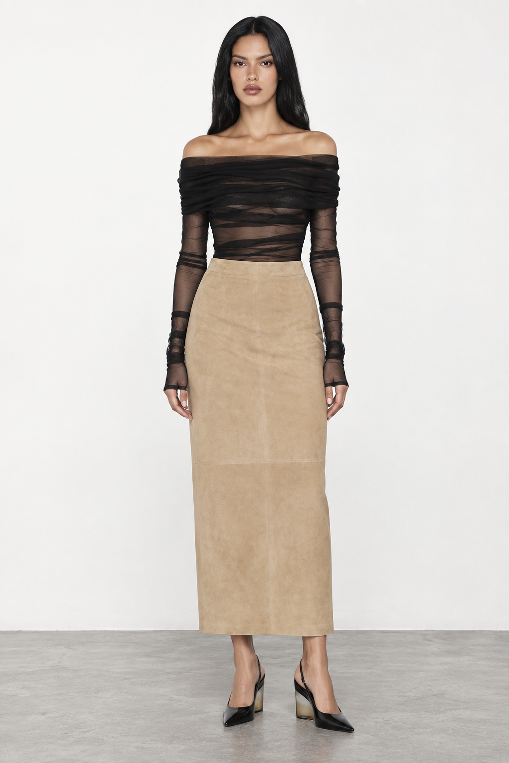 KAYA SUEDE SKIRT view 2