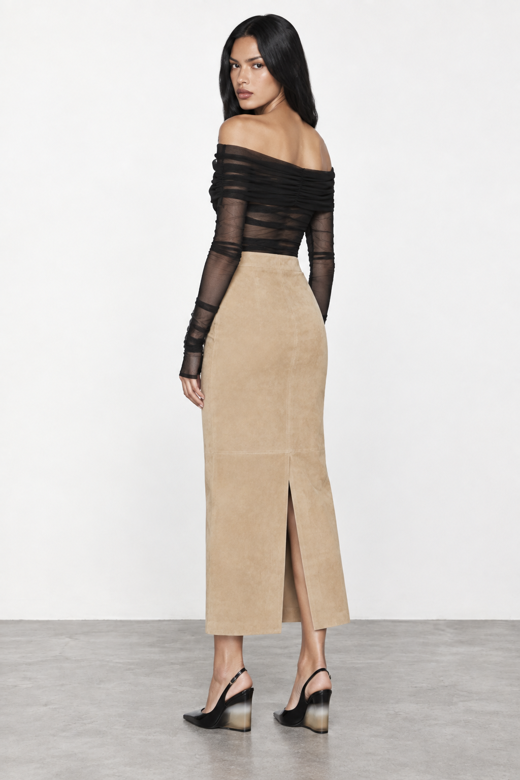 KAYA SUEDE SKIRT view 5