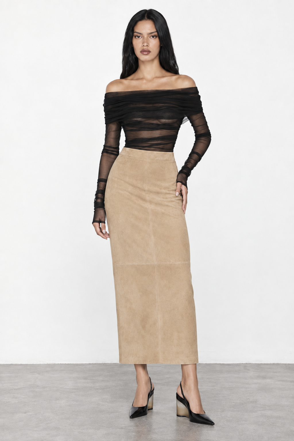 KAYA SUEDE SKIRT view 6