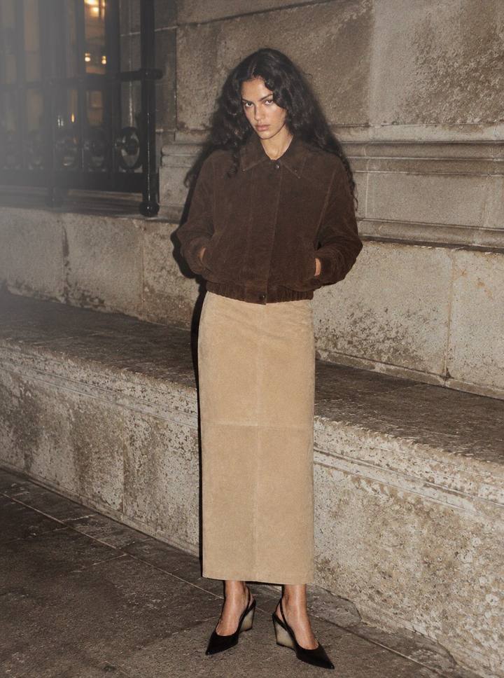 INES SUEDE JACKET