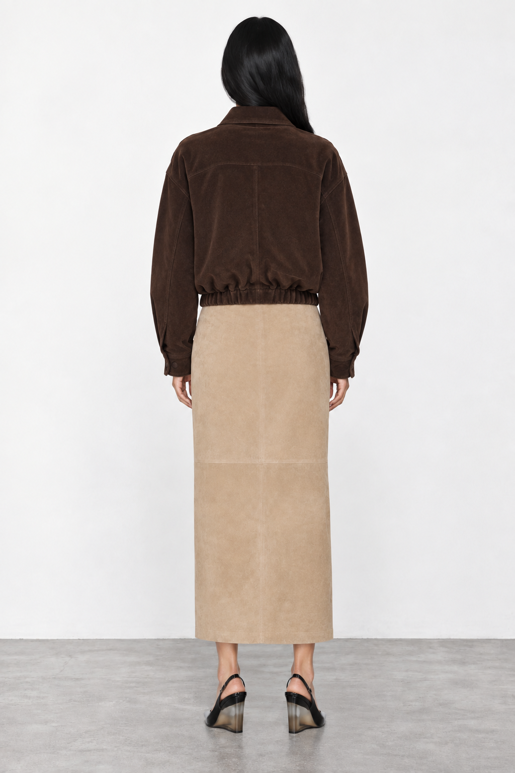INES SUEDE JACKET view 4